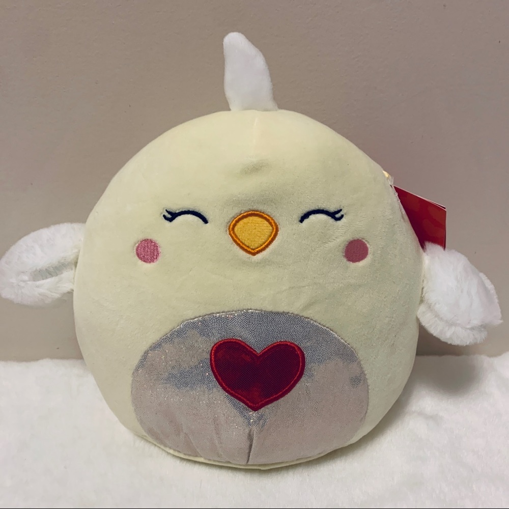 Squishmallow Ivanna Chick 🐥, Valentine ♥️, 8” New